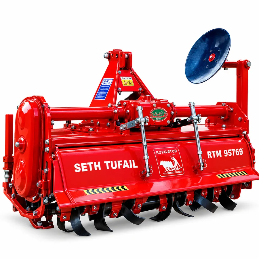 Seth Tufail rotavator (rotary tiller)